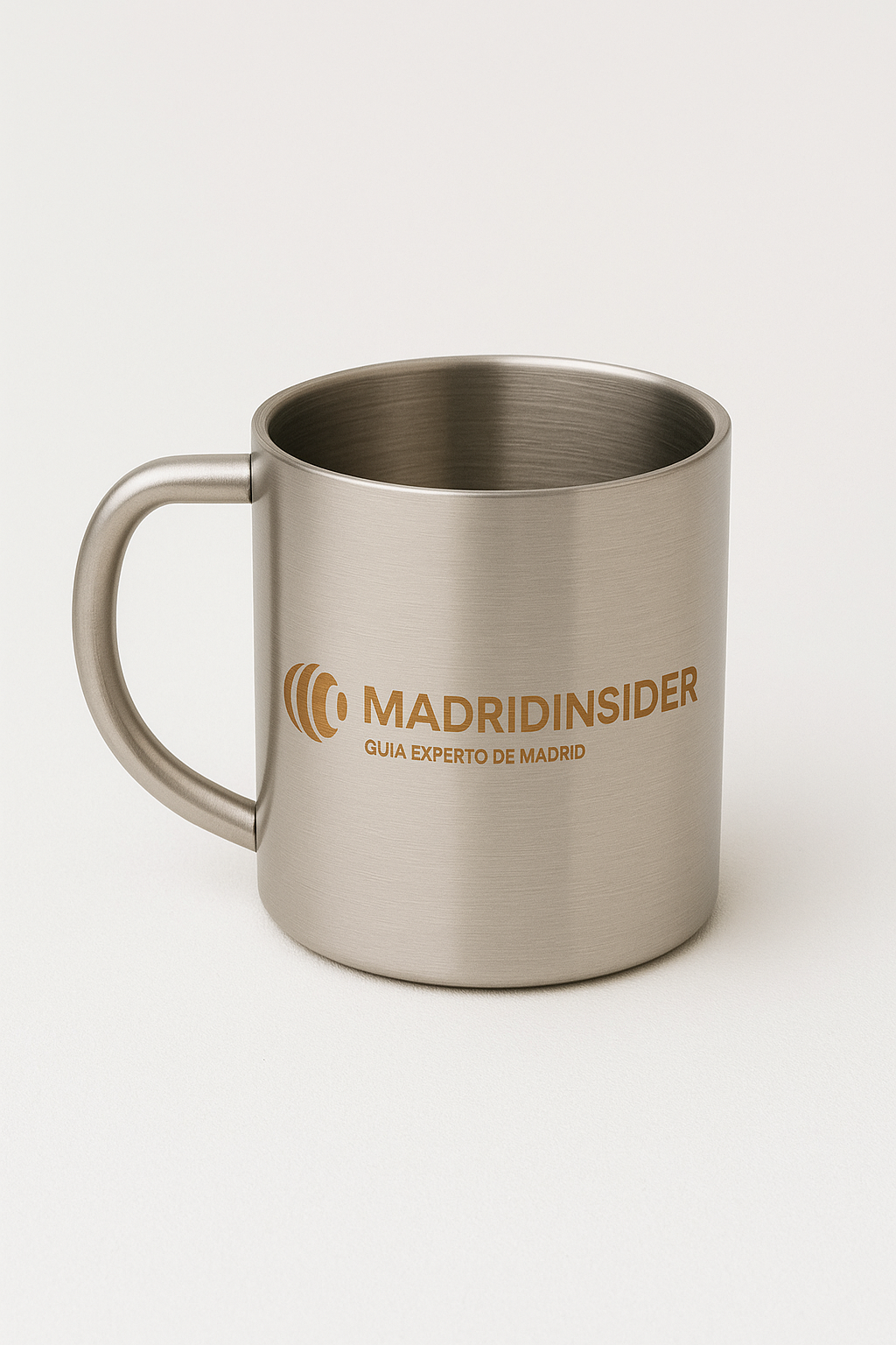 Taza metálica "MadridInsider"
